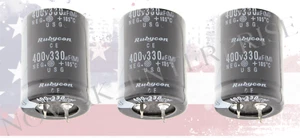 3 Piezas - Condensadores Rubycon 400V 330uF USG 105C 30x40mm Envío/H GRATIS DESDE FL, EE. UU. - Imagen 1 de 1