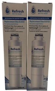 Refresh Samsung DA29-00020B Replacement Water Filter Fits DA29-00020B (2-Pack) - Picture 1 of 2