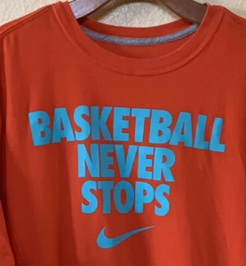 Camiseta de baloncesto Nike Never Stops para hombre XL naranja - Imagen 1 de 6
