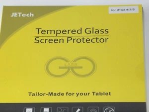 JETech Tempered Glass Screen Protector for iPad 4/3/2 - Picture 1 of 6