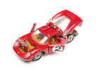 Ferrari 250 Le Mans LM w kolorze czerwonym rosso red metalic, Politoys w 1:43 z kolekcji