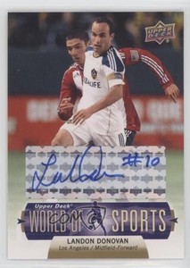 2011 Upper Deck World of Sports Auto Landon Donovan #225 Auto