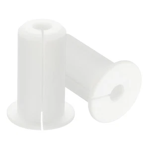 6 Pcs 3/4" Wall Grommet Cable Routing Kit for 0.3" (7.5mm) Hole White - Photo 1/7