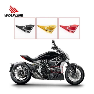 Radiator Side Covers Holder Air Intake For Ducati X DIAVEL S Devil 2016-2023 - Picture 1 of 29