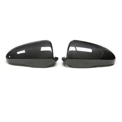 Real Carbon Fiber Side Mirror Cover Caps Fit For BMW M5 F10 2012-2016 F12 M6 Foto 1 de 4