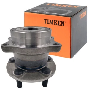 Rear TIMKEN Wheel Bearing & Hub Assembly For 2009-2013 Subaru Forester 5 Lug - Picture 1 of 7