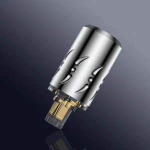 VIBORG Silver/Gold/Rhodium Plated Red Copper IEC Female Power Plugs HiFi VF512 - Picture 1 of 12