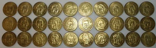 1997 Pinnacle Mint Hockey Brass Coins You Pick your Coin Finish Your Set - Image 1 of 1