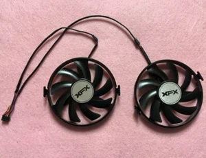 Pair Fans Cooler Fan For XFX R9 370 380 370X 380X R7 370 360 FDC10U12S9-C 92mm - Picture 1 of 5