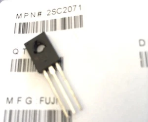 5 Pieces | Fuji 2SC2071 NPN MATSUSHITA Amplifier | FREE Shipping within US! - Picture 1 of 1