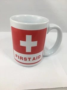Coffee Break Emergency First Aid 12 oz. Ceramic Mug - Picture 1 of 5