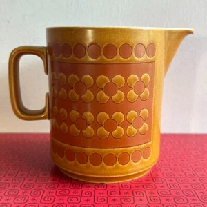 Vintage Hornsea Pottery Saffron Custard Jug 1976 Retro Mid Century Modern - Picture 1 of 8