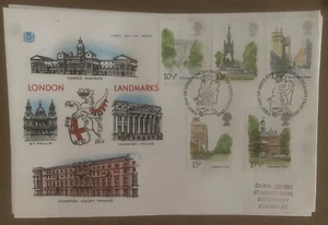 London Landmarks 1980 Primer Día Cubierta con Matasellos Kingston Upon Thames x 35 - Imagen 1 de 2