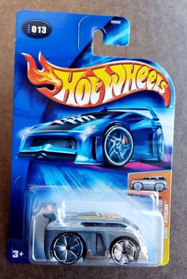 Hot Wheels BLINGS HYPERLINER ZAMAC 013/100 2004 First Editions 1:64 Bling Wheels - Image 1 of 4