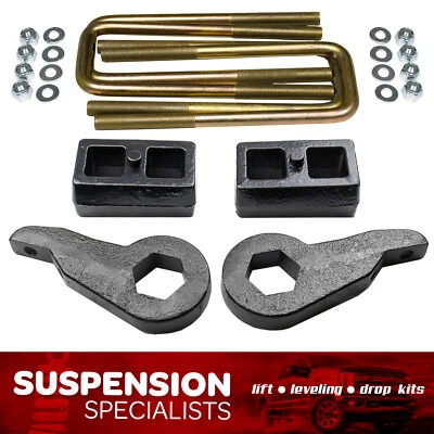 3" /1.5" Lift Kit For 2001-2010 Chevy Silverado GMC Sierra 1500HD 2500HD 3500HD Foto 1 de 4