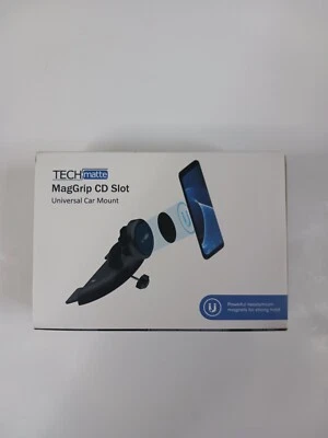 TechMatte MagGrip Universal Magnetic CD Slot Car Mount with Extra Strong - Image 1 of 4