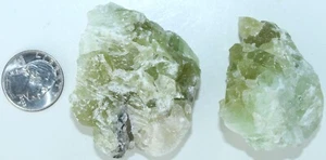 2 Multi-Color Mexican Fluorite Chunks / 2.34" & 2.13" / 5.0 oz (141.74 gr) 3034 - Picture 1 of 23