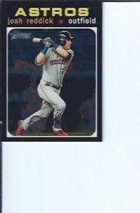 josh Reddick 2020 Topps Heritage Chrome #ed / 999 - Picture 1 of 1
