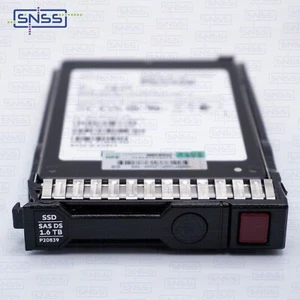 HPE 1.6TB SAS 12G MIXED USE SFF DS SSD P19915-B21 P20839-001 3DWPD EX VAT £399 - Afbeelding 1 van 3