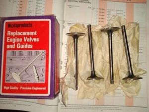VÁLVULAS DE ENTRADA DE MOTOR - SE ADAPTA A: FORD ZEPHYR 4 y 6 MK3 1703cc y VAN THAMES 400E 420E - Imagen 1 de 7