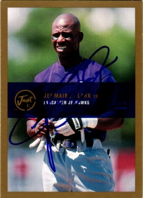 Jermaine Clark Signed 2000 Just Minors - Just the Preview #21 (RC) - Image 1 of 4