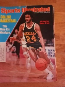 Baloncesto Rickey Green & Michigan - Sports Illustrated - 29/11/1976 - Imagen 1 de 3