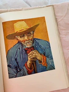 1952 Van Gogh Art Book By Abrams 1st Edition w/ 16 hinged Art Prints to Frame - Picture 1 of 8
