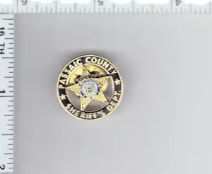 Spilla risvolto/tie-tac dipartimento sceriffo della contea di Passaic (New Jersey) - Foto 1 di 1