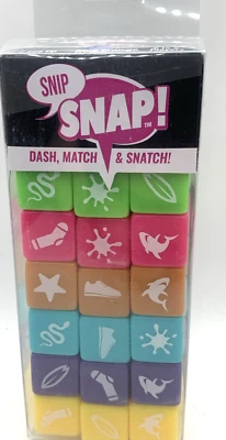 Snip Snap Dice Matching Game Family Fun Party Favorite - Image 1 of 4