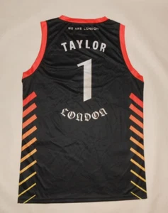 EUROCUP BASKETBALL SHIRT KAPPA LONDON LIONS - TAYLOR #1 (XL) Jersey Trikot - Picture 1 of 7