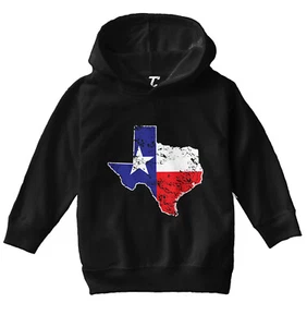 Texas Map - Texan State Pride United States USA Toddler/Youth Hoodie - Picture 1 of 12