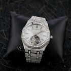 Moissanite Vvs Diamond Hip Hop Men's Watch Fully Iced Out Luxury Wrist Watch