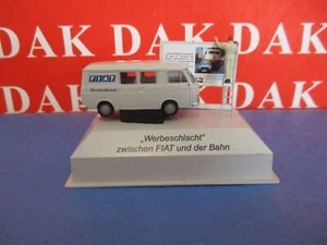 1/87 Modellino Furgone Fiat 238 con cartellone pubblicitario Fiat-Deutsche Bahn - Foto 1 di 5