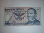 Mexico 20 Pesos 2005 Series X Good Condition Foreign Banknote World Money