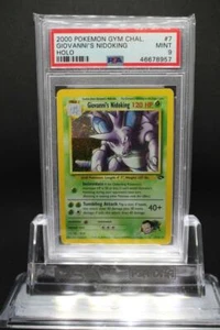 PSA 9 MINT Pokemon GIOVANNI'S NIDOKING Holo Gym Challenge 7/132 Unlimited - Picture 1 of 2