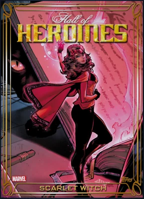 Scarlet Witch Heroines Motion Gold epic - Topps Marvel Collect Digital card - Image 1 of 4