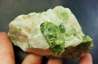 272 Gram Doipside Rare Green Terminated Crystals On Albite From Shigar Valley