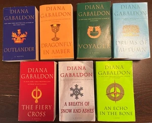 Outlander series lot Books 1-7 Diana Gabaldon - Picture 1 of 12