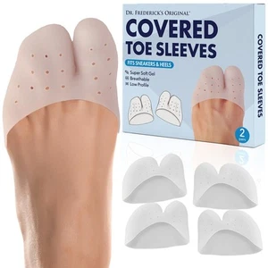 All-Day Comfort Toe Sleeves - 4 ct - Zehenkappen mit Mittelfußpolster gegen Schmerzen -... - Bild 1 von 7