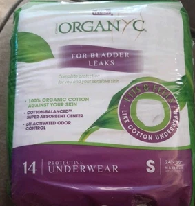 Bladder Control Underwear for Women Organic Cotton Protective Underwear 14 Qty - Picture 1 of 2