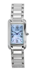 Citizen L Bianca Edelstahl Perlmutt Zifferblatt Eco-Drive EW5620-55N Damenuhr - Picture 1 of 3