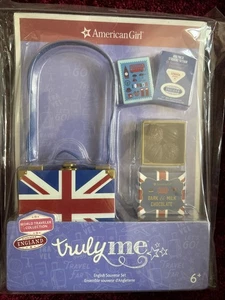 Juego de recuerdo inglés American Girl para viajero del mundo en Inglaterra nuevo en caja  - Imagen 1 de 1
