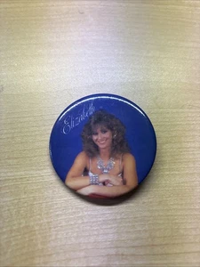 Vintage 1988 Miss Elizabeth Pinback Pin Wrestling WWF - Picture 1 of 7