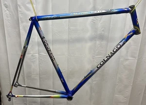 COLNAGO Blue Master Lite Frame Size 60cm C-T - Nice Frame Ready To Live Again - Picture 1 of 19