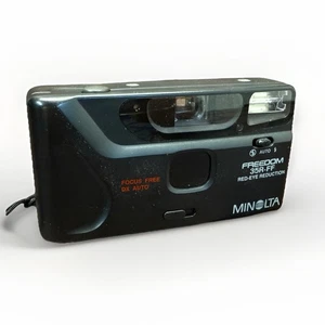 Cámara fotográfica Minolta Freedom 35R-FF con reducción de ojos rojos para apuntar y disparar PROBADA - Imagen 1 de 6