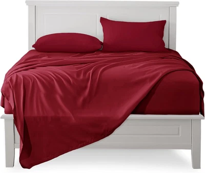 Lenzuola Singolo Completo, Materiale 100% Puro Cotone, Lenzuola E 1 Federa Da Le - Immagine 1 di 4