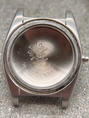 #1672 ORIGINAL ROLEX 4919 BUBBLEBACK VINTAGE GEHÄUSE SET CASE SET EDELSTAHL - Image 1 of 4