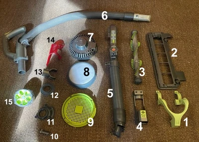 Hoover UH72400 Air Steerable aspiradora repuestos ¡TÚ ELIGES! Foto 1 de 4