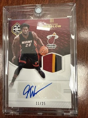 16-17 Panini - Джерси подписи Justise Winslow прожектор золото /25 (AU, MEM) - Изображение 1 из 2
