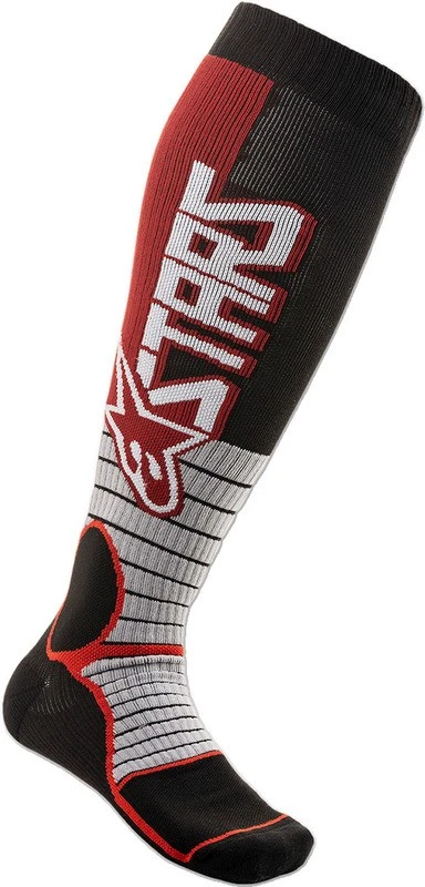 Calcetines Alpinestars MX Pro Borgoña Negros Talla Mediana Foto 1 de 1
